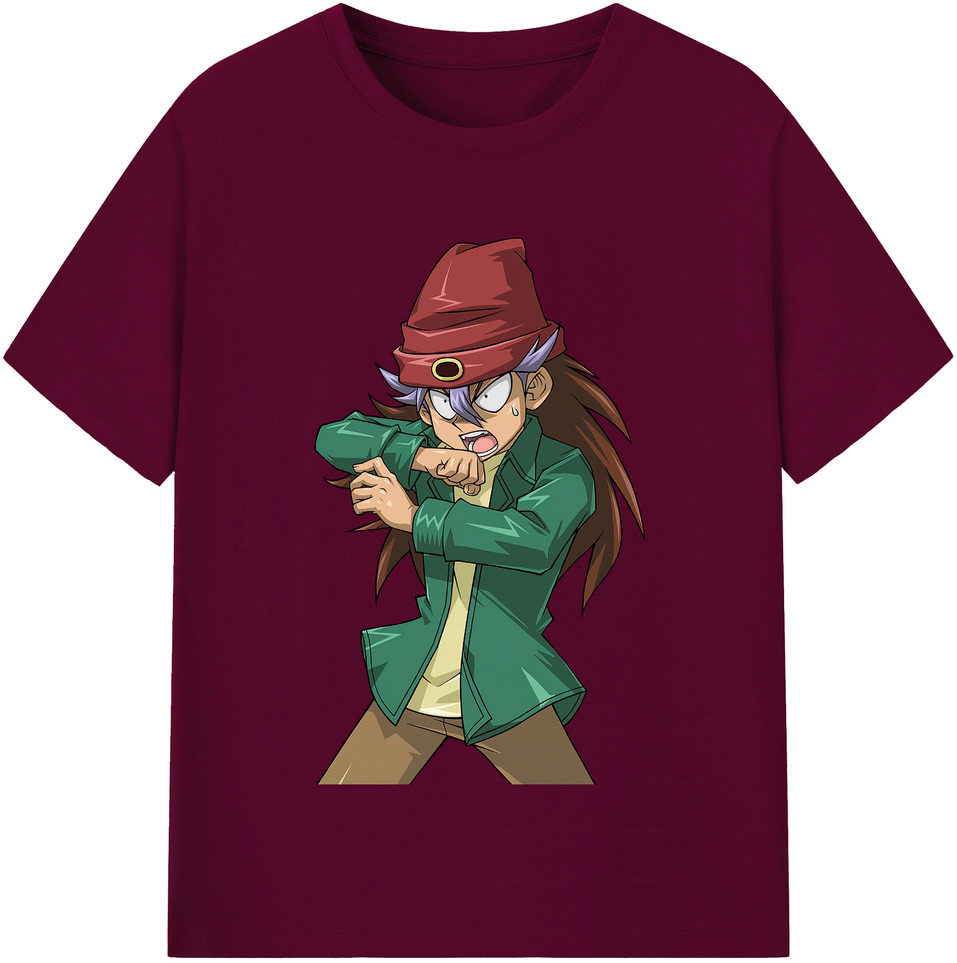 （画像用） 遊☆戯☆王 Yu-Gi-Oh! レディースカジュアルプリントTシャツ（綿100％）